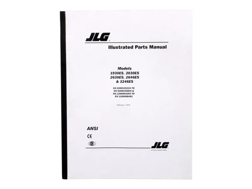 JLG Part # 3121247 | ES GLOBAL PARTS, EA