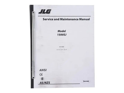 JLG Part # 3121262 | MNL, 1500SJ GLOBAL SERVICE, EA