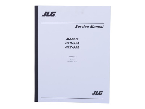 JLG Part # 3126019 | MANUAL, SERV G10/12-55A, EA