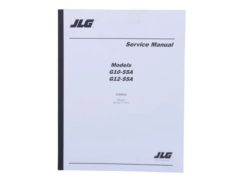 JLG Part # 3126019 | MANUAL, SERV G10/12-55A, EA