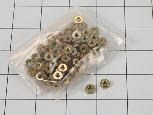 JLG Part # 3310601-100 | NUT HEX,6-32 REG HT.QTYT=100, PK