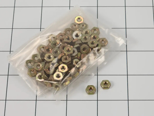 JLG Part # 3310601-100 | NUT HEX,6-32 REG HT.QTYT=100, PK