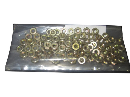 JLG Part # 3311001-100 | NUT HEX,10-24 REG HT,QTY=100, PK
