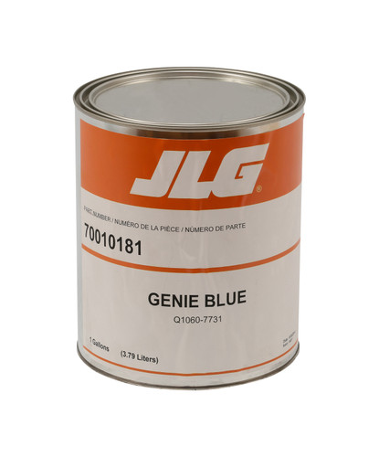JLG Part # 70010181 | PAINT,GENIE BLUE GALLON, GL