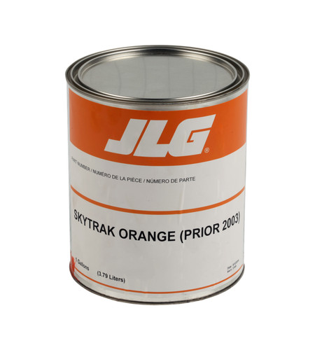 JLG Part # 8528074S | PAINT,SKYTRAK ORG GALLON, GL