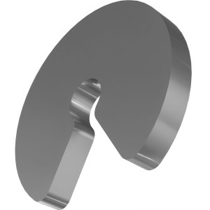 Genie Lift Part # 101661GT - WASHER,SPACER,NOTCHED, EA