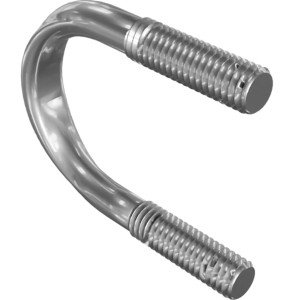 Genie Lift Part # 1251600GT - U-BOLT, FLATTENED, 1.5DIA. X 3/8 UNC,ZAG, EA