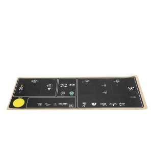 Genie Lift Part # 214933GT - DECAL,PLATFORM CONTROL PANEL, EA