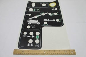 Genie Lift Part # 219723GT - DECAL,GROUND BOX,TIER 4, EA