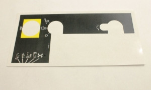 Genie Lift Part # 230985GT - DECAL,GROUND CONTROL,Z135, EA