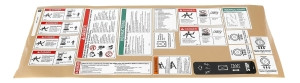 Genie Lift Part # 233317GT - DECAL KIT, 3246 COMP,WORD, EA