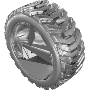 Genie Lift Part # 237914GT - TIRE/WHEEL ASSY,RT FOAM,LEFT, EA