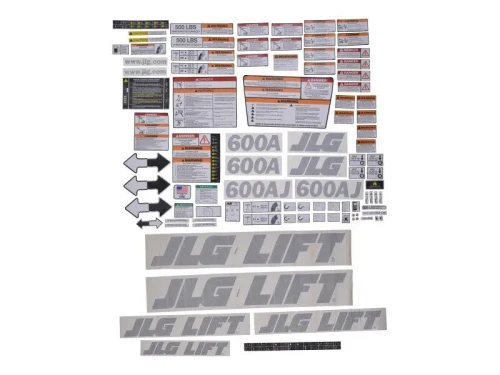 JLG Part # 2910023 | DECALS (DOM)(600A), EA