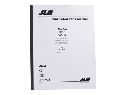 JLG Part # 3121299 | 600S GBL PTS, EA