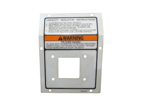 JLG Part # 3252346 | NAMEPLATE, (CAP IND), EA