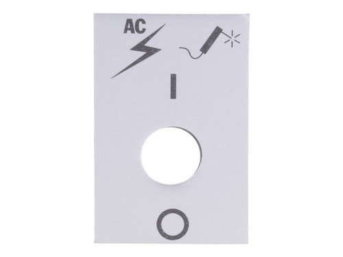 JLG Part # 3252764 | NAMEPLATE,AC & WELD, EA
