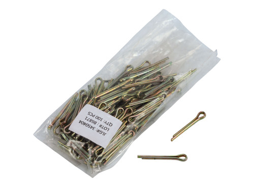JLG Part # 3450404-100 | PIN COTTER.13X1.QTY=100, EA