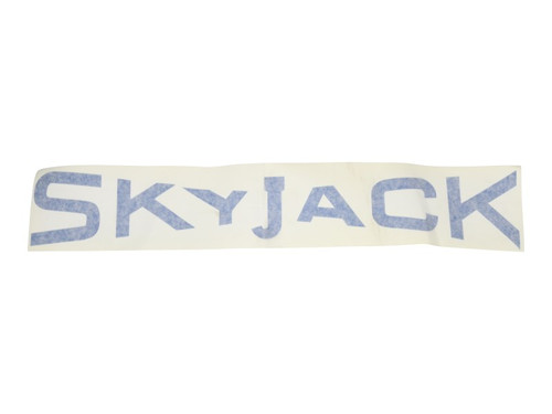 JLG Part # SJ119835 | LABEL, SKYJACK SJIII, EA