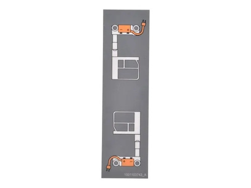 JLG Part # 1001103743 | DECAL,CHARGER LABEL, EA