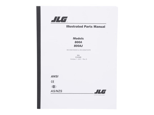 JLG Part # 3121629 | 800A GBL PTS SN183034-PRESENT, EA