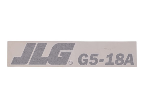JLG Part # 1001151782 | DECAL,JLG G5-18A, EA