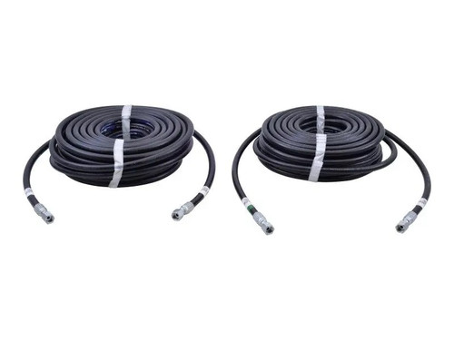 JLG 800S upper powertrack hose kit components neatly arranged, highlighting OEM-quality replacement parts for maintenance and repair.