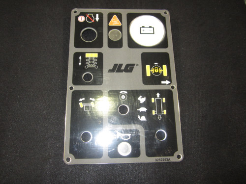 JLG Part # 3252253 | NAMEPLATE, (STD CONT BX LID), EA