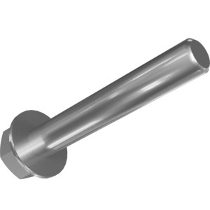 Genie Lift Part # 1257231GT - SCREW,HHF,M8-1.25X50,DIN6921,10.9,ZAB, EA