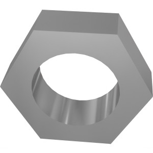 Genie Lift Part # 231515GT - NUT,HEX,JAM,M20-2.5,DIN439,ZAB, EA