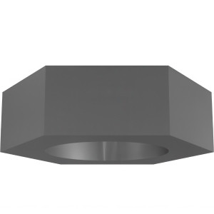 Genie Lift Part # 231515GT - NUT,HEX,JAM,M20-2.5,DIN439,ZAB, EA