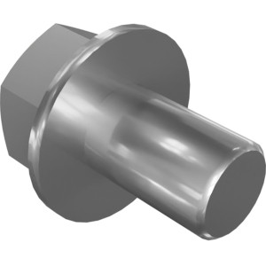 Genie Lift Part # 1257454GT - SCREW,HHF,1/2-13X.75,8,ZAG, EA