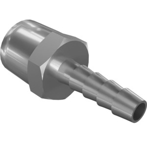 Genie Lift Part # 219144GT - 3/8 MALE NPT X 1/4 BARB STRAIGHT, EA