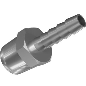 Genie Lift Part # 219144GT - 3/8 MALE NPT X 1/4 BARB STRAIGHT, EA
