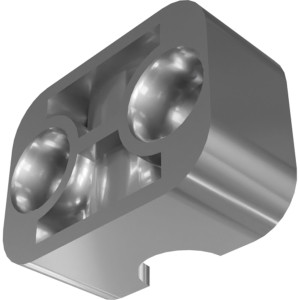 Genie Lift Part # 1254460GT - CLAMP HALVES,SINGLE,1/4"PIPE, EA