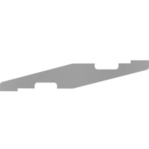 Genie Lift Part # 1254605GT - PLATE, RADIATOR MOUNT STIFFENER, EA