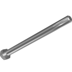 Genie Lift Part # 1251902GT - SCREW,HHC,M6-1.0X80,DIN931,10.9,ZAB, EA