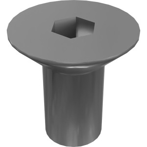 Genie Lift Part # 232983GT - SCREW, FHS, M8-1.25 X 16, DIN7991, 10.9, ZAB, EA