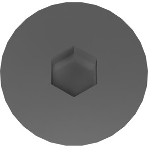 Genie Lift Part # 232983GT - SCREW, FHS, M8-1.25 X 16, DIN7991, 10.9, ZAB, EA