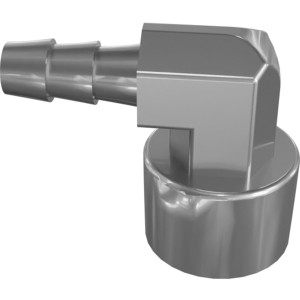 Genie Lift Part # 824874GT - FITTING,3/8NPT TO 1/4BARB,90, EA