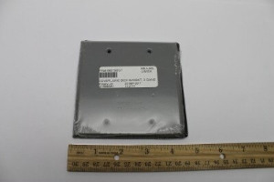 Genie Lift Part # 680190GT - COVER,JUNC BOX W/GSKT, 2 GANG, EA