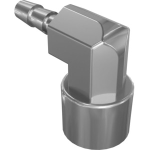 Genie Lift Part # 824872GT - FITTING,3/8NPT TO 3/16BARB,90, EA