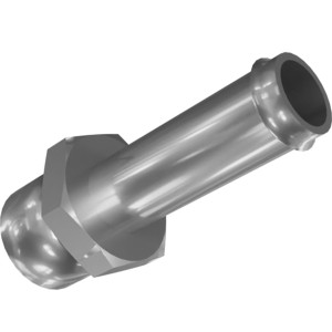 Genie Lift Part # 823217GT - 1/2 MALE NPT X 1/2 BARB STRAIGHT, EA