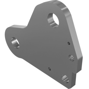 Genie Lift Part # 1255069GT - PLATE,SIDE,QA MOUNT, EA