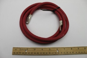 Genie Lift Part # 1257057GT - CABLE ASSY., BATT. 88.5" RED, EA