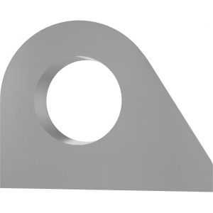 Genie Lift Part # 108938GT - PLATE,REAR LOCK CYL MOUNT, EA