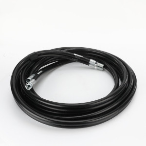 Genie Lift Part # 1254082GT - HOSE ASSY,1/2TWIN,STR FEM,STR, EA