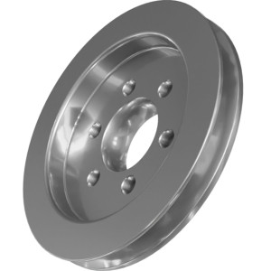 Genie Lift Part # 1257045GT - PULLEY, PERKINS T4 GENERATOR, EA