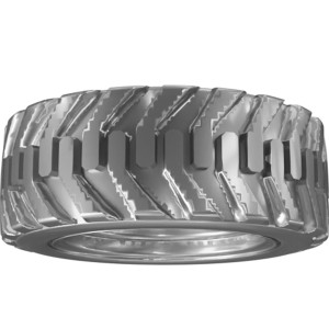 Genie Lift Part # 217190GT - TIRE/WHL ASSY,RT AIR,NON-MRK LH, EA