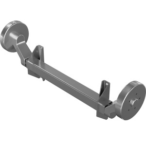 Genie Lift Part # 87378GT - AXLE ASSY,MECH.BRAKE, EA