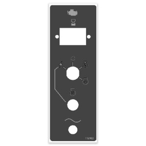 Genie Lift Part # 116902GT - DECAL,CONTROL BOX DC CONSOL, EA